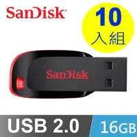 在飛比找PChome24h購物優惠-SanDisk Cruzer Blade USB 2.0 1