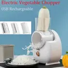 Kitchen Multifunction Vegetable Food Electric Rotary Grater Chopper Slicer Cut