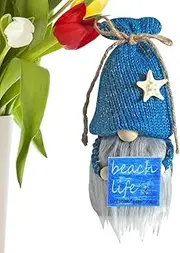 Festival Gnome,Sea Swedish Tomte Scandinavian Plush Gnome - Cute Gnome Ornaments for Home Table Tiered Tray Decor Festival Decorations