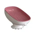 Soap Holder Soap Box 8.6*8.8*13cm Bathroom Dish Storage Grey Holder Plastic
