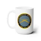 White Mug -Army - 24th Infantry Regiment - Fort Sill, OK w Inf Branch