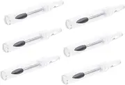 LIFKOME Makeup Tool Set 6pcs Silicone Lip Mask Brush Eyeshadow Brush Silicone Lipstick Applicator for Women