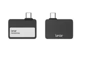 Lexar Professional Go Portable SSD, SL400 PSSD, 1TB, Black, Up to 1050MB s read, 1000MB s write speeds