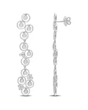 Diamond Select Cuts 14K 0.84 ct. tw. Diamond Dangle Earrings