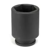 Grey Pneumatic 3046D 3/4" Drive x 1-7/16" Deep Length Impact Socket, 6 Point