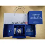 現貨！！！OMEGA X SWATCH MISSION TO THE SUPER BLUE MOONPHASE 藍月