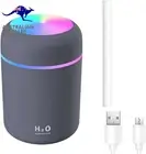 USB Car Air Purifier Diffuser Aroma Oil Humidifier Mist Led Night Light Home (30