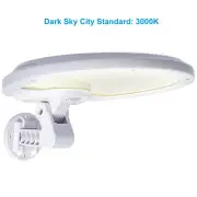 Solar Motion Sensor All Night On Long Life Battery Dimmable Security LED Light