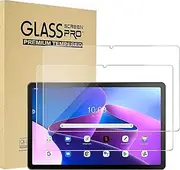 Avakot 2 Pack Lenovo M10 Plus 3rd Gen 10.6 Inch Screen Protector 2022 | Scratch Resistant Sensitive Hardness Tempered Glass Film for M10 PLus | Clear Transparency Screen Protector for Lenovo M10 10.6”