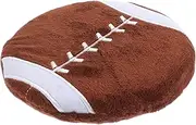 1Pc Interactive Plush Pet Molar Rugby Shaped Throwing for Dogs for Pet Training and Playtime Engaging Fetch for Breeds