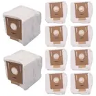 10× vacuum cleaner bags filter brush for ECOVACS DEEBOT N8 Pro Plus T8 T5 T9 LOV