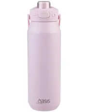 [Oasis] Ceramic Lined Stainless Steel Triple Wall Insulated Capri Drink Bottle in Pink