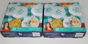 The Pioneer Woman Signature Corelle Evie Teal Appetizer Plates 2 sets - 8 plates