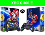 Xbox 360 E MarioThemed Decal Sticker Skin Wrap Vinyl + Controller