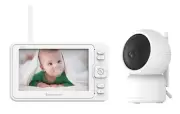5.0 Inch Lcd Display Digital 2.4ghz 1080P HD Crying Detection Baby Monitor