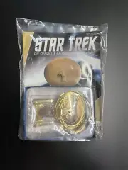 Eaglemoss Star Trek U.S.S. Enterprise NCC-1701 Gold regular size + Magazine