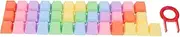 SWOOMEY Protective Keycaps 37 Key Set Mx8.0 Height Gaming Keyboard Accessories Scratch Dust Proof Easy to Use