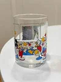 在飛比找Yahoo!奇摩拍賣優惠-中古 Disney迪士尼 可口可樂卡通米奇玻璃杯