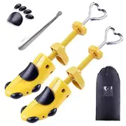 Shoe Stretcher Women 4-way Shoe Expander Yellow for Shoes Size Us 5.5-10