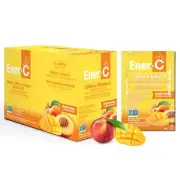Ener-C Peach Mango Multivitamin Drink Mix Powder Vitamin C 1000mg & Electroly...