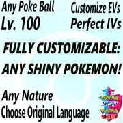 POKEMON SWORD and SHIELD ANY ✨SHINY✨ Pokemon Fully Customizable + Any held item