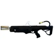UPGRADED RANGE Not A Flamethrower Black and Chrome and white "Super Scorcher"