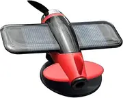 Solar Powered Rotate Airplane - Car Ornaments Solar Energy Rotate Helicopter Decor | Automotive Dashboard Figure Decoration for Women, Men, Father