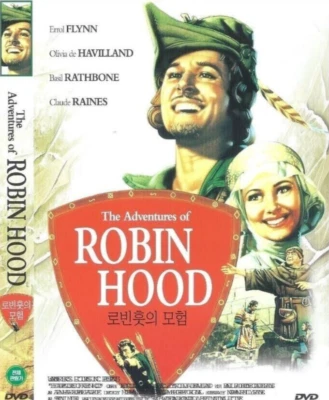 The Adventures of Robin Hood (1938) Errol Flynn [DVD] FAST SHIPPING