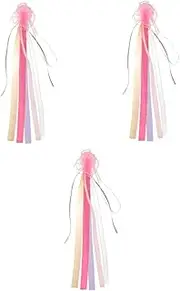 SUPVOX Helmet Streamers Decorate Bike Streamer for Teenager Bike Streamers for Decor Bike Favor Bike Tassels Bike Accessory Teenager Bike Streamers Child Animal Ribbon Cloth