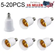 E12 to E26/E27 Light Bulb Socket Adapter Base Chandelier Converter 5-20PCS