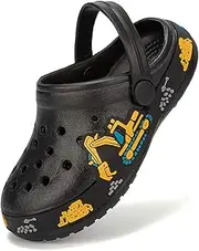 [XPKWS] Kids Clogs Boys Girls Garden Shoes Cartoon Slide Beach Slippers Quick Dry
