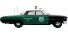 1964 Ford Galaxie 500 Police Car New York Police Department Black LE to 504 1/43