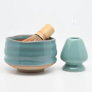 泥之器 茶碗廠家原礦青釉粗陶抹茶碗陶瓷日本茶道日式茶具干泡碗