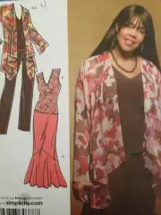 Simplicity Sewing Pattern 3894 Ladies / Misses Jacket Top Skirt Size 10-18 UC