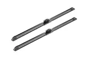 Bosch Aerotwin Wiper Blade Set for Mercedes-Benz C180 1.6L Petrol 2014 - 2017