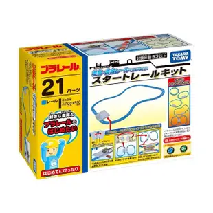 【TAKARA TOMY】PLARAIL 鐵道王國 基本軌道變化入門組(多美火車)