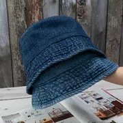 Denim Bucket Hat Light Blue - One Size
