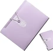File Folder Agreements | Paper Document Receipt Folder | File Storage Organizer | Letter Size Paper Document Organizer for Home School, Mult