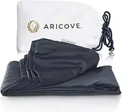 Weighted Blanket Cover 60”x80”, Queen Size, Duvet Cover for Weighted Blanket, Silky Soft Bamboo, Machine Washable, Charcoal Grey