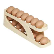 Roll Down Refrigerator Double-Layer Egg Dispense Tray