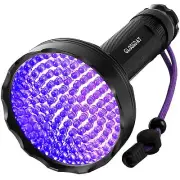 Blacklight Flashlight128 LED UV Flashlights Upgraded Bright Ultraviolet Fla
