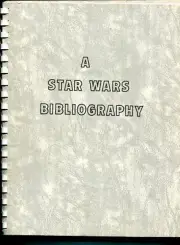 MAG: Star Wars Bibliography 1980-Sheldon-160 pages-spiral bound-#64 of 100-VF