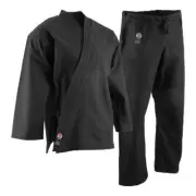 ProForce 12 oz. Karate Uniform 100% Cotton Black