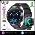 GPS Trajectory Smartwatch Men 500Mah Battery 1.95'' HD Screen Bluetooth Call Wat