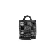 [Marni] Marni-Black Tropicalia Nano Polyester Bucket Bag-Donna OS OS