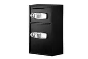 Electronic Safe Digital Security Box Double Door LCD Display