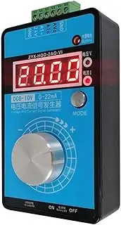 0-5V-10V 0-20MA/4-20MA Signal Generator Adjustable Current Voltage Analog Signal Sources Output 24V(With Battery)