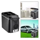 6L Mini Car Fridge Refrigerator Warmer Portable 12V for