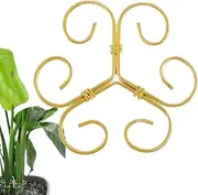 Stem Holders for Flowers,Adjustable Iron Plant Support Structures - Anti-Lodging Anti-Toppling Sturdy Garden Trellises for Garden Outdoor Greenhouse