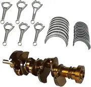 Car Engine Crankshaft&Connecting Rods&Bearings Set Compatible With Jaguar Land Rover Discovery LR4 3.0L AJ126 V6 Supercharged